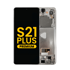 Grab wholesale deals on the OLED Assembly with Frame for Galaxy S21 Plus 5G G996 in Phantom Silver, Premium.