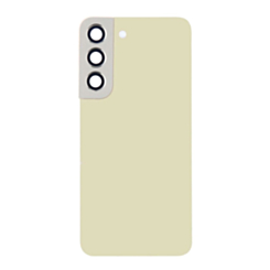Back Cover Glass with Camera Lens and Adhesive for Galaxy S22 (S901) (US / International) (Service Pack) (Cream)