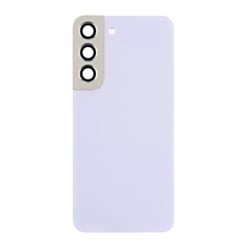 Shop the Back Glass with Camera Lens and Adhesive for the Galaxy S22 in Bora Purple, no logo.
