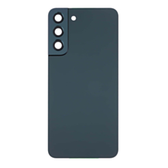 Purchase the Back Glass with Camera Lens and Adhesive for the Galaxy S22 Plus in Green, no logo.
