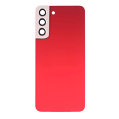 Order the Back Glass with Camera Lens and Adhesive for the Galaxy S22 Plus in Red, no logo.
