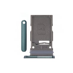 Buy the Single Sim Card Tray for the Galaxy S22 Plus 5G and S22 5G in Green.
