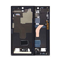 Middle Frame Housing for Galaxy S22 Ultra (S908) (US / International) (Phantom Black)