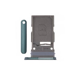 Single Sim Card Tray for Galaxy S22 Ultra (S908) (Green)