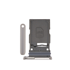 Single Sim Card Tray for Galaxy S23 (S911) / S23 Plus (S916) (Cream)