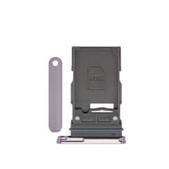 Single Sim Card Tray for Galaxy S23 (S911) / S23 Plus (S916) (Lavender)