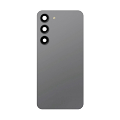 Purchase the back glass with camera lens and adhesive for Galaxy S23, no logo, in graphite.