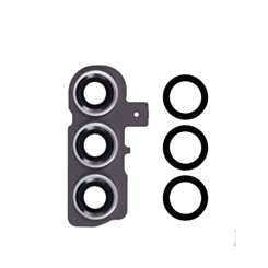 Shop the back camera lens with cover bezel ring for Galaxy S23 5G and S23 Plus 5G in cream.