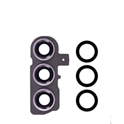 Back Camera Lens with Cover Bezel Ring for Galaxy S23 (S911) / S23 Plus (S916) (Lavender)