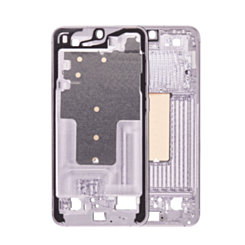 Stock up on the middle frame housing for Galaxy S23 Plus 5G, North American version, in lavender.