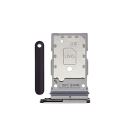 Dual Sim Card Tray for Galaxy S23 Ultra (S918) (Phantom Black)