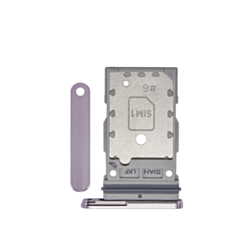 Dual Sim Card Tray for Galaxy S23 Ultra (S918) (Lavender)