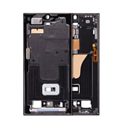 Middle Frame Housing for Galaxy S23 Ultra (S918) (US / International) (Phantom Black) (Service Pack)