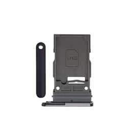 Single Sim Card Tray for Galaxy S23 Ultra (S918) (Phantom Black)
