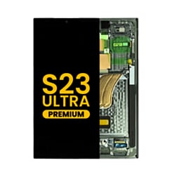 OLED Assembly with Frame for Galaxy S23 Ultra (S918) (Green) (Premium)