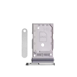 Dual Sim Card Tray for Galaxy S24 FE (S721) (Gray)