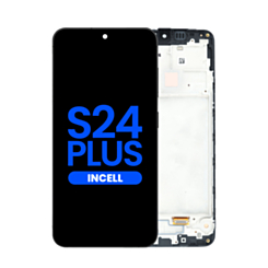 LCD Assembly with Frame for Galaxy S24 Plus (S926) (Onyx Black) (Without Fingerprint) (Aftermarket Incell)