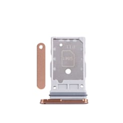 Dual Sim Card Tray for Galaxy S24 Ultra (S928) (Titanium Orange)