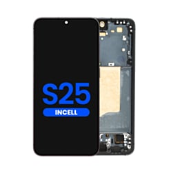 LCD Assembly with Frame for Galaxy S25 (S931) (Blue Black) (Without Fingerprint) (Aftermarket Incell)