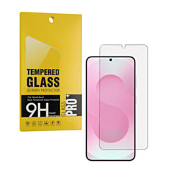Grab the wholesale deals on the Clear Tempered Glass for Galaxy S25 Edge, case friendly, 2.5D, single piece.