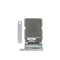 Single Sim Card Tray for Galaxy S25 Ultra (S938) (Titanium White Silver)