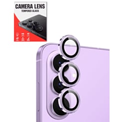 Camera Lens Protector with Metal Ring for Galaxy S26 (Cobalt Violet)