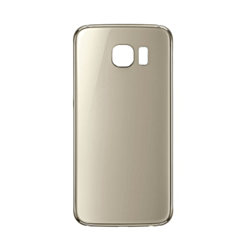 Back Glass with Camera Lens and Adhesive for Galaxy S6 (NO LOGO) (GOLD)