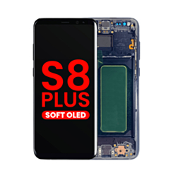 OLED Assembly with Frame for Galaxy S8 Plus (G955) (MIDNIGHT BLACK) (Aftermarket OLED)
