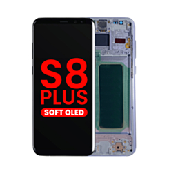 Shop the OLED assembly with frame for Galaxy S8 Plus G955 in Orchid Gray, aftermarket OLED.