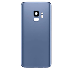 Back Glass with Camera Lens for Galaxy S9 (US / International) (Service Pack) (Coral Blue)