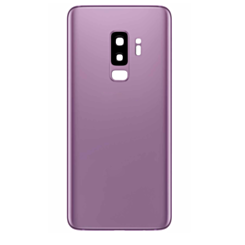 Back Glass with Camera Lens and Adhesive for Galaxy S9+ (NO LOGO) (LILAC PURPLE)