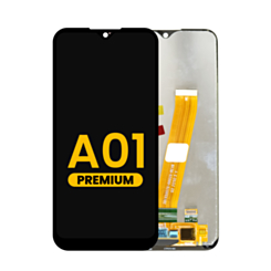 LCD Assembly without Frame (Wide FPC Connector) (142.5mm) for Galaxy A01 (A015 / 2020) (Premium)