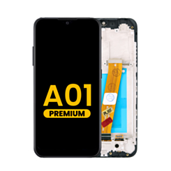 LCD Assembly with Micro Frame (Wide FPC Connector) (144.2mm) for Galaxy A01 (A015 / 2020) (Premium)