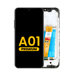 LCD Assembly with TYPE-C Frame (US Model / Narrow FPC Connector) (145.5mm) for Galaxy A01 (A015 / 2020) (Premium)