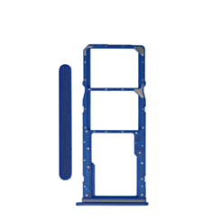 Dual Sim Card Tray for Galaxy A03 Core (A032 / 2021) (BLUE)