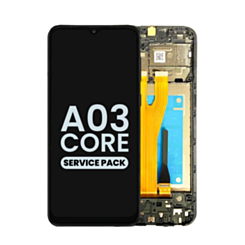 LCD Assembly with Frame for Galaxy A03 Core (A032 / 2021) (Service Pack)