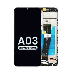 LCD Assembly with Frame for Galaxy A03 (A035G / 2021) (Service Pack)