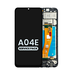 Grab wholesale deals on the LCD Assembly with Frame for Galaxy A04E A042 2023 Service Pack.