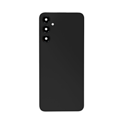 Shop the black Back Glass with Camera Lens and Adhesive for Galaxy A05s A057 2023 with no logo.