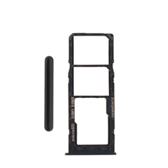 Sim Card Tray for Galaxy A10 (A105) (BLACK)