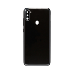Back Glass for Galaxy A11 (A115 / 2020) (NO LOGO) (US Version) (BLACK)