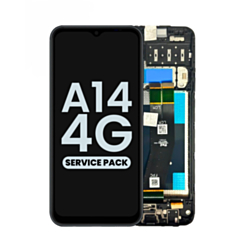 Buy the LCD Assembly with Frame for Galaxy A14 4G A145P A145R 2023 Service Pack.
