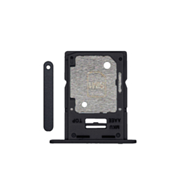 Dual Sim Card Tray for Galaxy A15 (A155 / 2023) (BLACK)