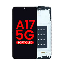 OLED Assembly with Frame for Galaxy A17 4G (A175 / 2025) / A17 5G (A176 / 2025) (Aftermarket OLED)