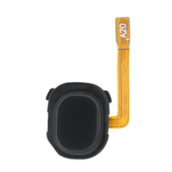 Fingerprint Sensor with Flex Cable for Galaxy A20 (A205) (BLACK)