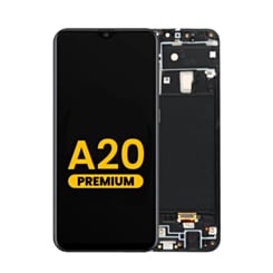 LCD Assembly with Frame for Galaxy A20 (A205F / 2019) (Premium)