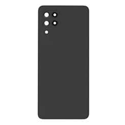 Shop the Back Glass with Camera Lens and Adhesive for Galaxy A22 4G A225 2021 No Logo Black.
