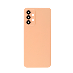 Purchase the Gold Back Glass with Camera Lens and Adhesive for Galaxy A23 5G A236U 2022 without logo.
