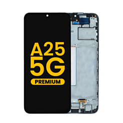 OLED Assembly with Frame for Galaxy A25 5G (A256 / 2023) (Premium)