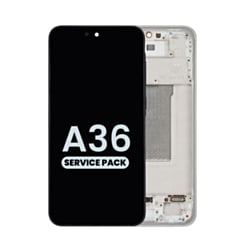 OLED Assembly with Frame for Galaxy A36 5G (A366 / 2025) (LIME GREEN) (Service Pack)